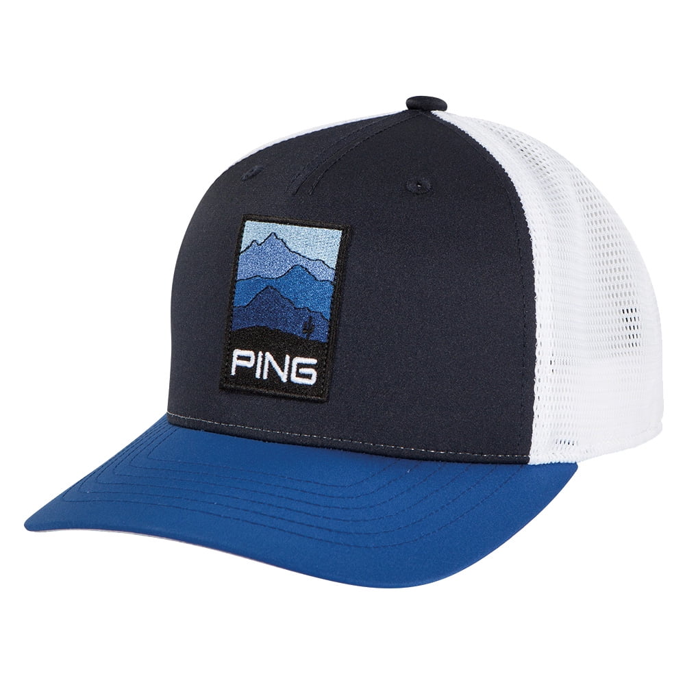 New 2018 Ping Golf Men's Mountain Patch Adjustable Hat/Cap COLOR Royal