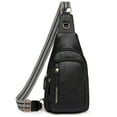 thumbnail image 3 of Falan Mule Sling Bag for Women Crossbody Purse Crossbody Bag Leather Chest Bag with Adjustable Guitar Strap for Travel, 3 of 8