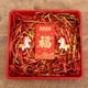 thumbnail image 4 of Gold Threaded Mixed Paper Shreds Raffia Wedding Favour Box Filler Gift Gold Confetti Shreds, 4 of 6