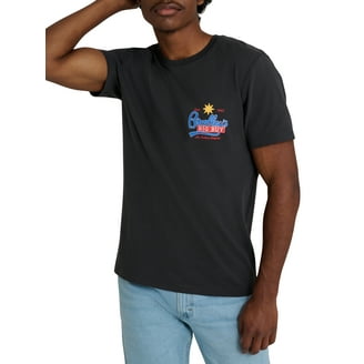 Wrangler Authentics Gewafelde Henley met lange mouwen voor heren, L
