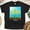 Black, variant on Women’s Summer Vibes T-Shirt, Smiling Sunflower Sunshine Graphic Tee, Navy, Size S