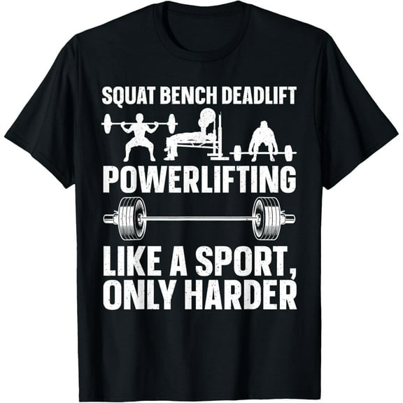Powerlifting Design For Men Women Weightlifter Power Lifting T-Shirt