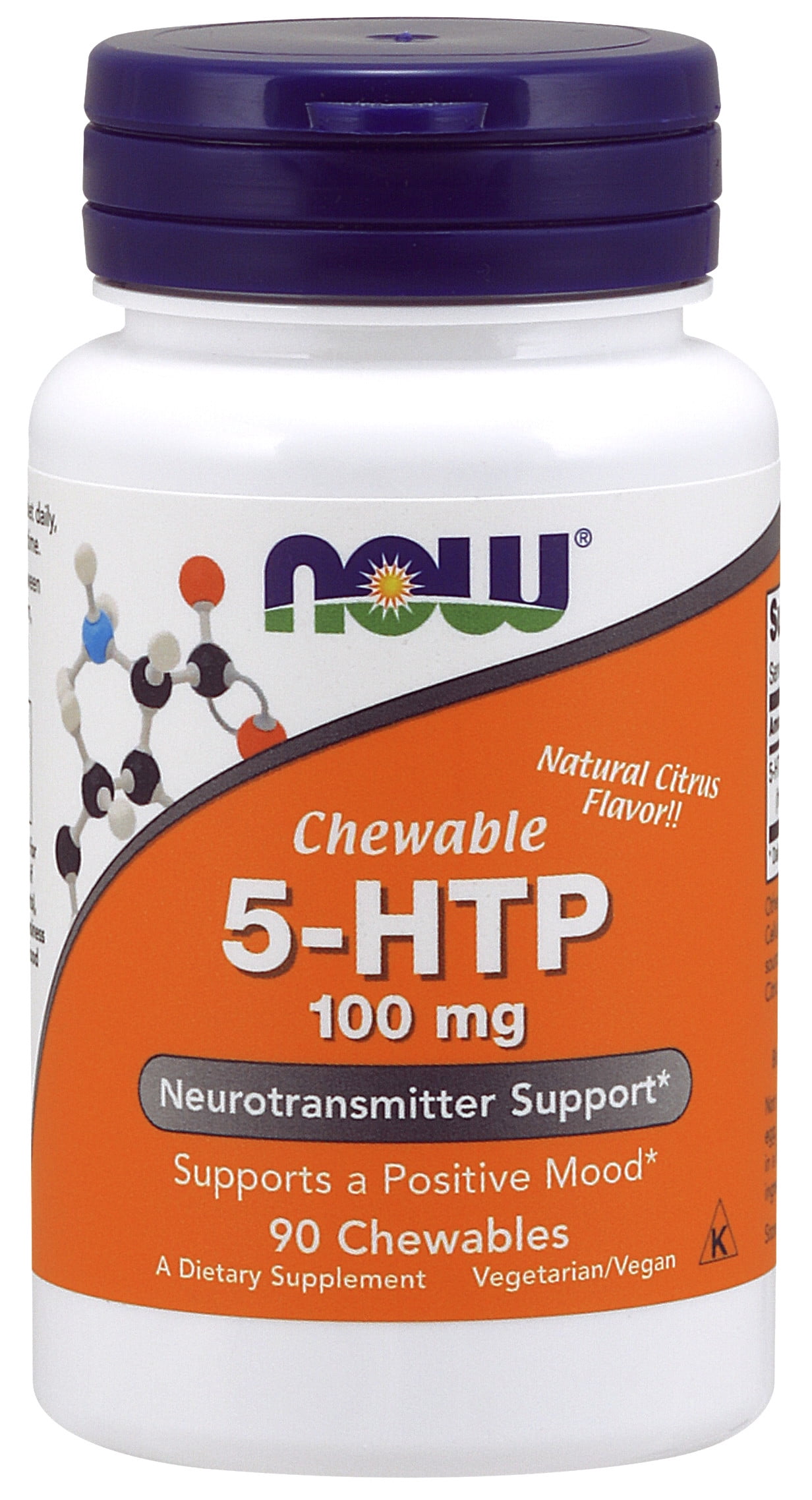 NOW Supplements, 5HTP (5hydroxytryptophan) 100 mg, Neurotransmitter