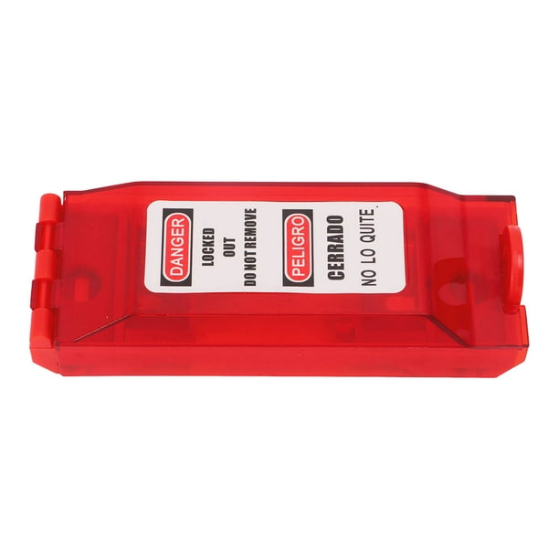 Lockout Tagout Locks, Universal Lockout With Transparent Wall Switch ...