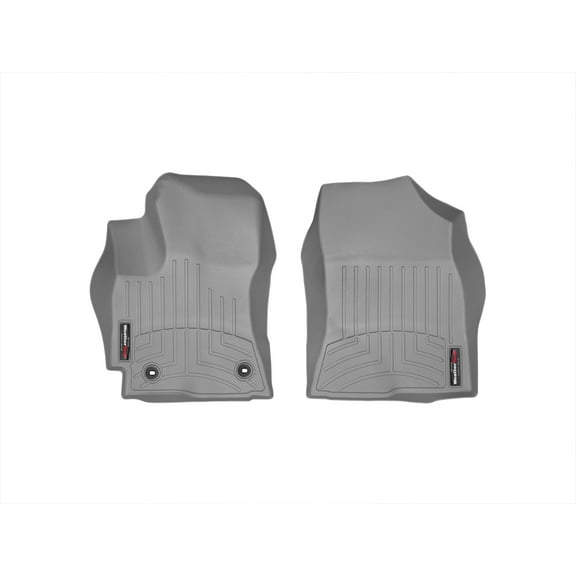 WeatherTech Custom Fit FloorLiners compatible with 2014-2016 Toyota Corolla - 1st Row (Driver & Passenger), Grey