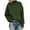 Green, variant on VerPetridure Clearance Women's Turtleneck Pullover Sweaters for Women Long Sleeve Loose Solid Sweaters Winter Knitted Sweater Outwear Jumper Tops