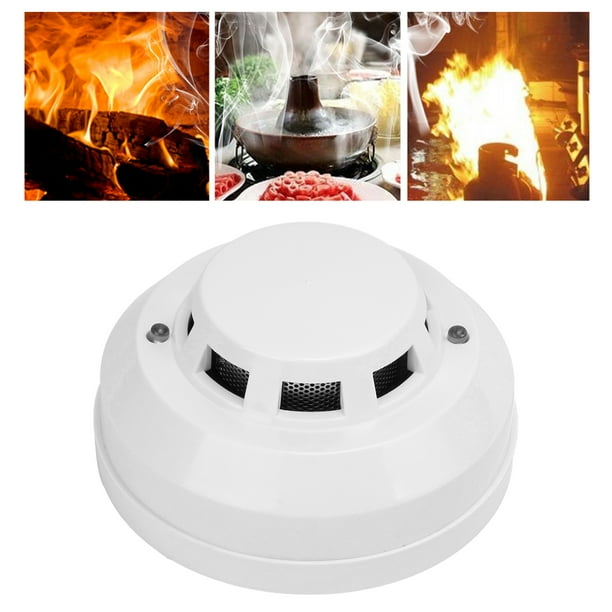 Detector De Humo, Alarma De Incendio, Alarma De Luz Sonora De Bajo Consumo De Energía Para Centros Comerciales, Residencias, Hoteles
