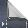 thumbnail image 3 of Ambesonne Wording Kitchen Curtains, Value of Mistakes, 55"x39", Blue Umber White, 3 of 3