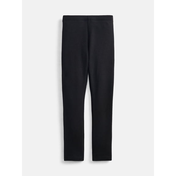 Wonder Nation Girls Fleece Leggings, Sizes 4-18