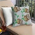 thumbnail image 2 of Ahgly Company Outdoor Square Patterned Throw Pillow, 18 inch by 18 inch, 2 of 6