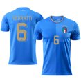 thumbnail image 1 of Maillot de Football Domicile pour Hommes et Femmes Manches Courtes Mode Sport Course Football, 1 of 2
