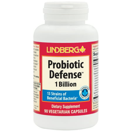 Lindberg Probiotic Defense™ 1 Billion, 13 Strains of Beneficial Bacteria* plus a Whole Food Fermented Greens
