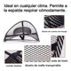 thumbnail image 5 of Kit Cojin Ortopedico Gel Transpirable Respaldo Lumbar Apoyo, 5 of 7