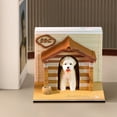 thumbnail image 1 of Xihbxyly Calendario 2025 de Perro, Diseño Artístico de Papel Tallado, Función Única para Aliviar El Estrés, Adorno Decorativo de Escritorio, Notas y Marcapáginas Diarios, Regalo Multifuncional, Juego, 1 of 7