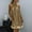 Khaki, variant on Elvqul Dresses for Women Sleeveless Womens Dresses Plus Size Solid Pullover Long Dresses Sequin Silver Trendy