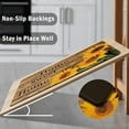 thumbnail image 4 of Sunflower Kitchen Rugs 0.4 Inch Thick Farmhouse Style Kitchen Decor Yellow Kitchen Mats, Non Skid Washable Anti Fatigue Kitchen Comfort Standing Mats for Floor 2 Pieces,17.3x28+17.3x47, 4 of 6