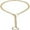 Gold, variant on Womens Heart O-Ring Slip Chain Necklace, Punk Rock Stainless Steel Cuban Long Necklace Jewelry For Women, Adjustable Lariat Y-Necklace