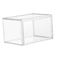 thumbnail image 4 of Durable Shoe Organizer Shoe Container Shoe Boxes Shoes Display Case for Wedges Clear Style A, 4 of 9