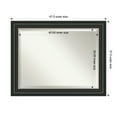 thumbnail image 4 of Amanti Art Ballroom Black Silver Beveled Wall Mirror 37.5 x 47.5 in., 4 of 10