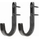 thumbnail image 1 of 2Pcs Black Metal Gun Racks Hooks Rifles Shotgun Hooks for Wall Mount Storage for Cabinets, Indoor Gun Racks Indoor Gun Racks3.51.5inch, 1 of 3