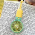 thumbnail image 3 of USB Rechargeable Handheld Mini Fan - Portable and Colorful for Summer Cooling, 3 of 4