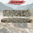 thumbnail image 4 of Uorisanigo UTV Bench Seat Cover Set Compatible with Kawasaki Mule, Easy to Install UTV Accessories for All Seasons, Anti-Slip Forest Hunting Camouflage Seat Cover Cushion for Kawasaki Mule 4010, 4 of 7