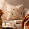 thumbnail image 6 of Thanksgiving Throw Pillow Fall Harvesting Cushion, Soft Linen Velvet Pillow with Pumpkin Maple Leaf Print for Sofa Couch Decor, 6 of 7