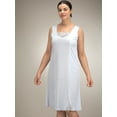 thumbnail image 3 of Easy Comforts StyleTM Lace Trimmed Full Slip, 3 of 6