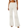thumbnail image 2 of Dress Pants Women 2026 High Waisted Wide Leg Flared Trousers Business Casual Office Work Pants Slacks, 2 of 7