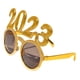 thumbnail image 5 of Gafas divertidas para fotos de Año Nuevo 2023, ideales para celebraciones, fiestas de adultos y niños. Rosa áurea, 5 of 9