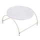thumbnail image 2 of Cama elevada para hamaca para perros, cama para dormir lavable de malla transpirable desmontable para mascotas, color blanco, 2 of 5