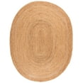 thumbnail image 2 of SAFAVIEH Cape Cod Aldous Geometric Area Rug, Natural, 9' x 12' Oval, 2 of 10