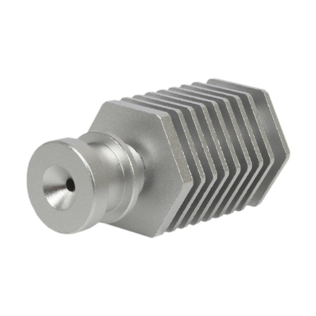 Piezas de impresora Disipador de calor Fácil de instalar Repuestos Accesorios de refrigeración de aluminio Corto alcance