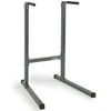 Akonza Heavy Duty Dip Stand Dip Station Tower Triceps Home Workout Gym -Gray