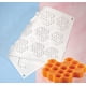 thumbnail image 5 of 2 uds moldes de silicona tipo panal 3D panal de abejas tapete de encaje molde para fondant almohadilla de encaje hornear pastel molde para golosina de chocolate para cupcakes, 5 of 5