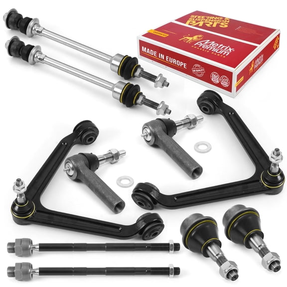 Metrix Premium Chassis Parts - 10 PC Front End Suspension Kit Fits 02-05 Dodge Ram 1500 4X4,Replacement ES3538,EV407,K7411,K7422,RK7424,Made in Europe