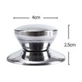 thumbnail image 2 of 8-Piece Set of 4*2.5cm Stainless Steel Pot Lid Knob Handles with Screws for Home Kitchen Cookware Replacement Parts, 2 of 5