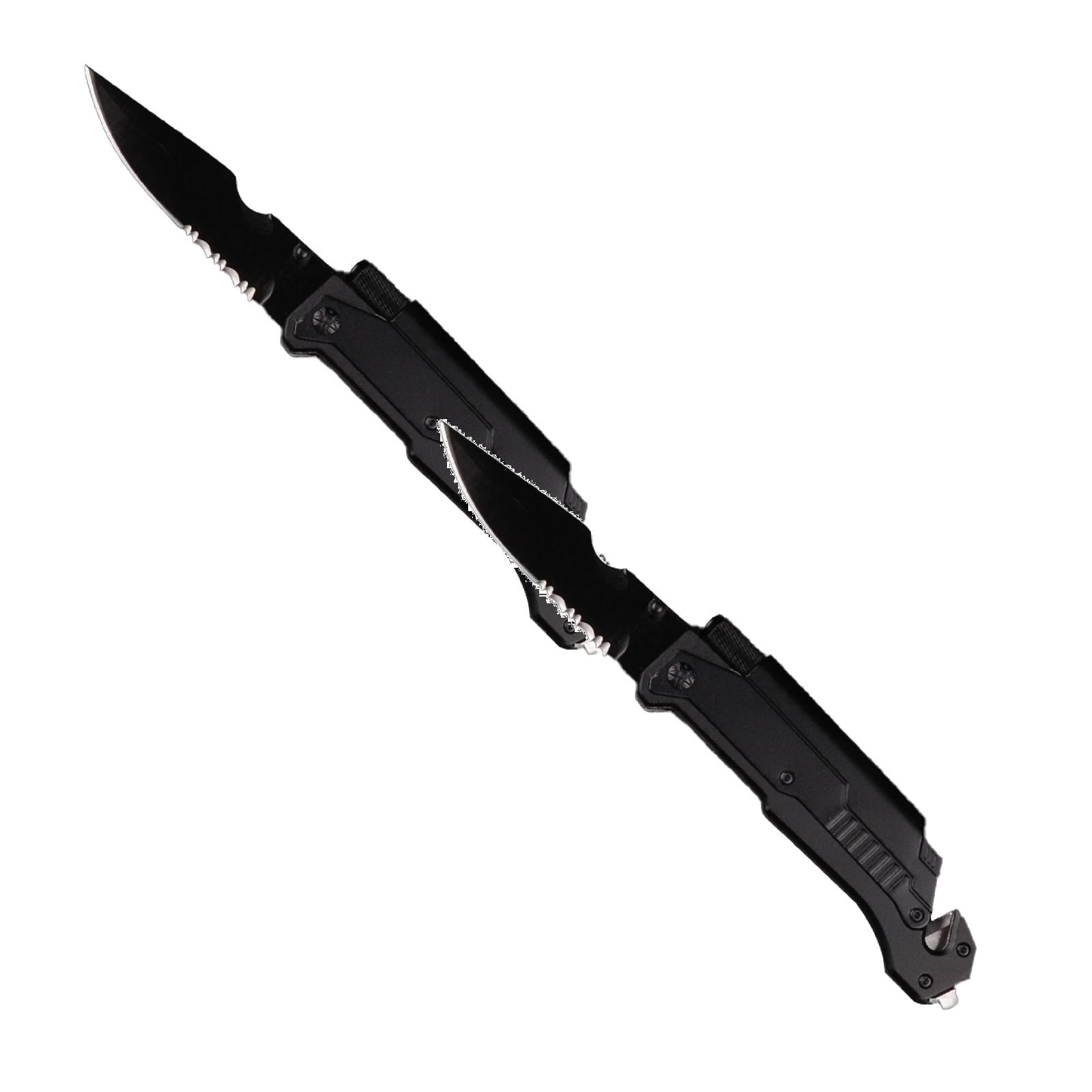 Pocket Utility Knife Multitool Portable Folding Knife with Stainless Steel Blade Foldable Cutting Tool for Home Camping Hiking Package Opening & DIY Projects 8.66 inch