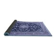 thumbnail image 2 of Ahgly Company Indoor Rectangle Medallion Blue Traditional Area Rugs, 2' x 5', 2 of 4