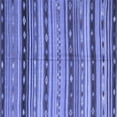 thumbnail image 1 of Ahgly Company Machine Washable Indoor Square Southwestern Blue Country Area Rugs, 7' Square, 1 of 4