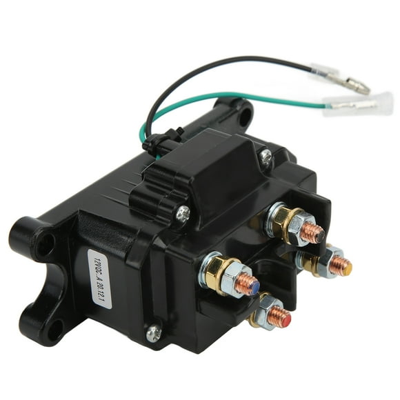 Winch Motor Contactor, Copper Posts Conversion Circuit Winch Solenoid Relay  For 3500-4500lbs UTV ATV