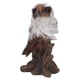thumbnail image 4 of Estatua de cabeza de águila, raíz de madera de imitación, Animal Retro, estatua de cabeza de águila, adorno, decoración de regalo para el hogar y la Oficina, 4 of 12