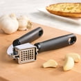 thumbnail image 4 of Mainstays Stainless Steel Garlic Press, Black, 4 of 8