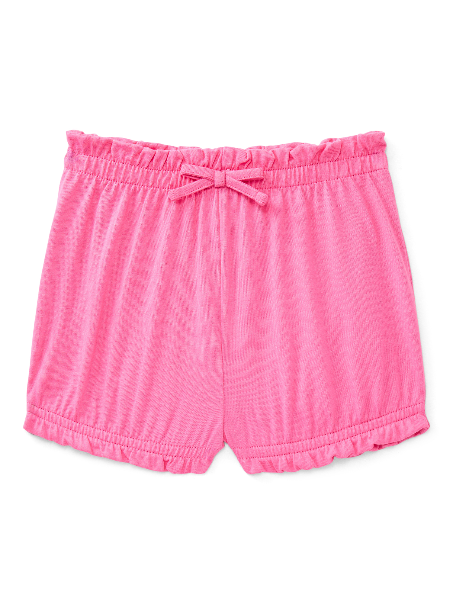 Wonder Nation Baby Girls Bubble Shorts, 3-Pack, Sizes 0-24 Months