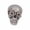 B, variant on Halloween Glowing Sound Skull Decor Realistic Resin Human Head Skeleton Skull Sculpture With Light Voice Effects Horror Halloween Prank Prop for Party Indoor Outdoor Decor