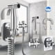 thumbnail image 1 of Pistola Pulverizadora Para Inodoro Inodoro portátil Bidet Inodoro Pulverizador Accesorios Baño universal para el hogar (V) Wdftyju Libre de BPA, 1 of 3