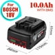 thumbnail image 3 of Nueva Batería de Iones de Litio Recargable de 18V 10Ah para Luz Indicadora BAT609 de Repuesto Portátil de Respaldo de Herramienta Eléctrica Bosch de 18V, 3 of 5