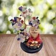 thumbnail image 4 of Árbol del dinero Feng Shui Árbol de cristal del dinero Decoración Feng Shui para oficina y hogar con Estilo C, 4 of 8