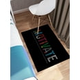thumbnail image 4 of Positive Rugs, Motivate Rugs, Custom Rug, Positive Quotes Rugs, Success Rugs, Pattern Rugs, Cool Rugs, Office Rugs, Salon Decor Rugs, 2.6'x6.5' - 80x200 cm, 4 of 7