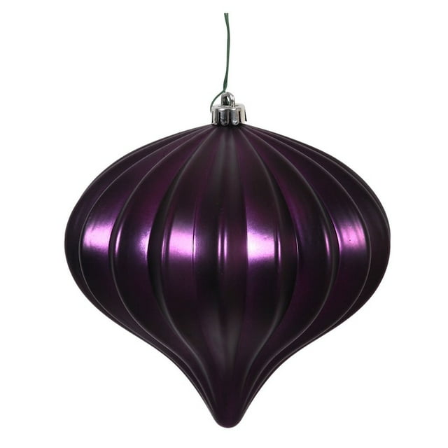 Adorno para Árbol de Navidad Cebolla Brillante Ciruela Vickerman 5.7 cm